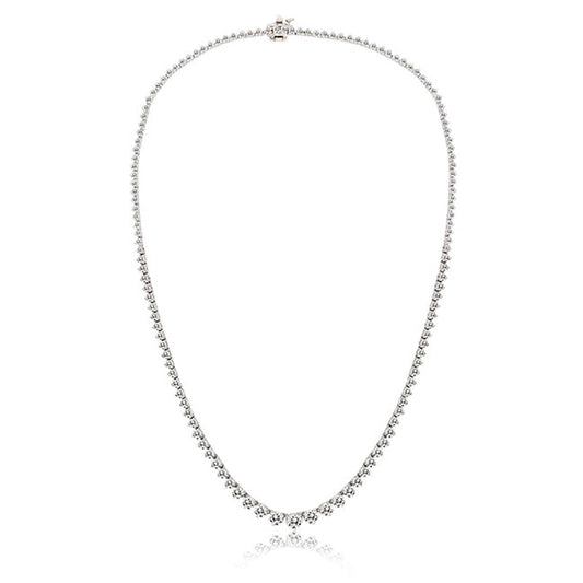 7 Carat Diamond Tennis Necklace
