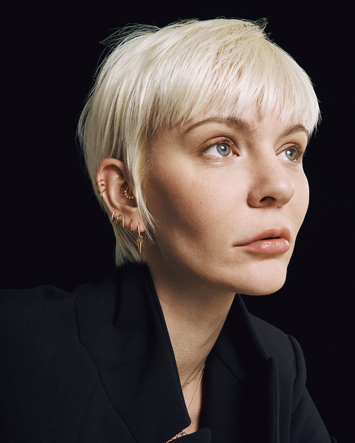 DELPHI | Gold Dagger Earring Charm