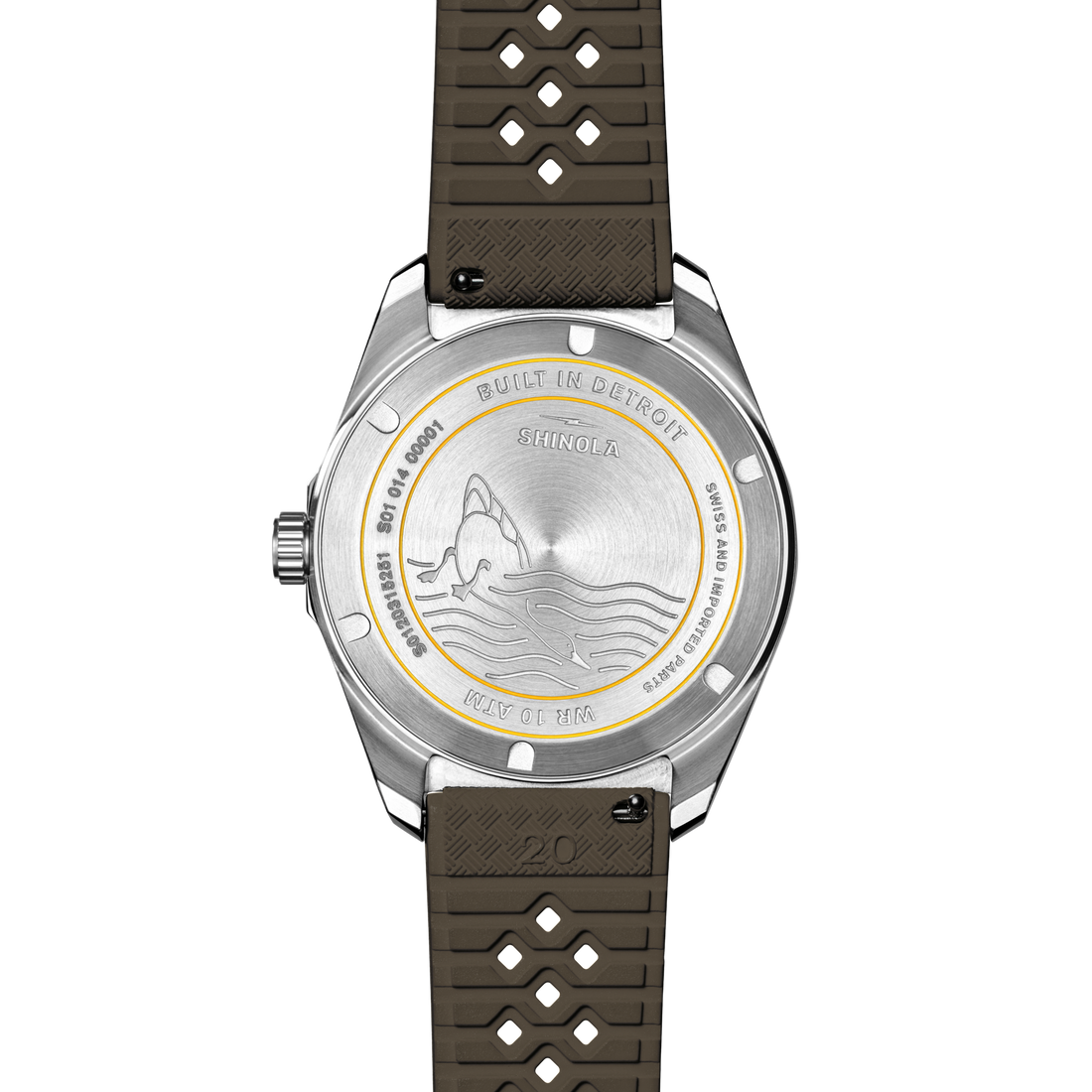 THE DUCK 40MM | Mallard Brown