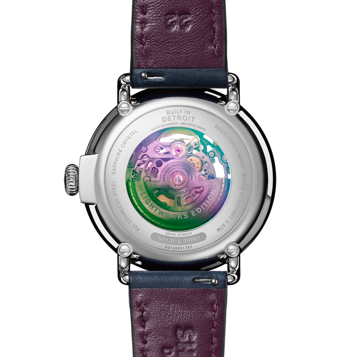 J Dilla Runwell Automatic Watch | Midnight Blue