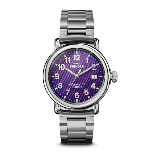 THE RUNWELL 36MM | Silicon Purple