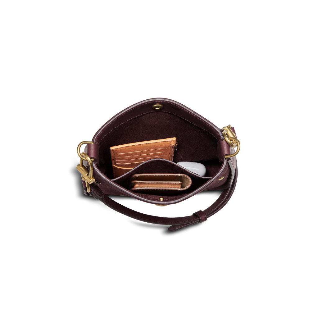 THE MINI POCKET CROSSBODY | Nubuck Leather