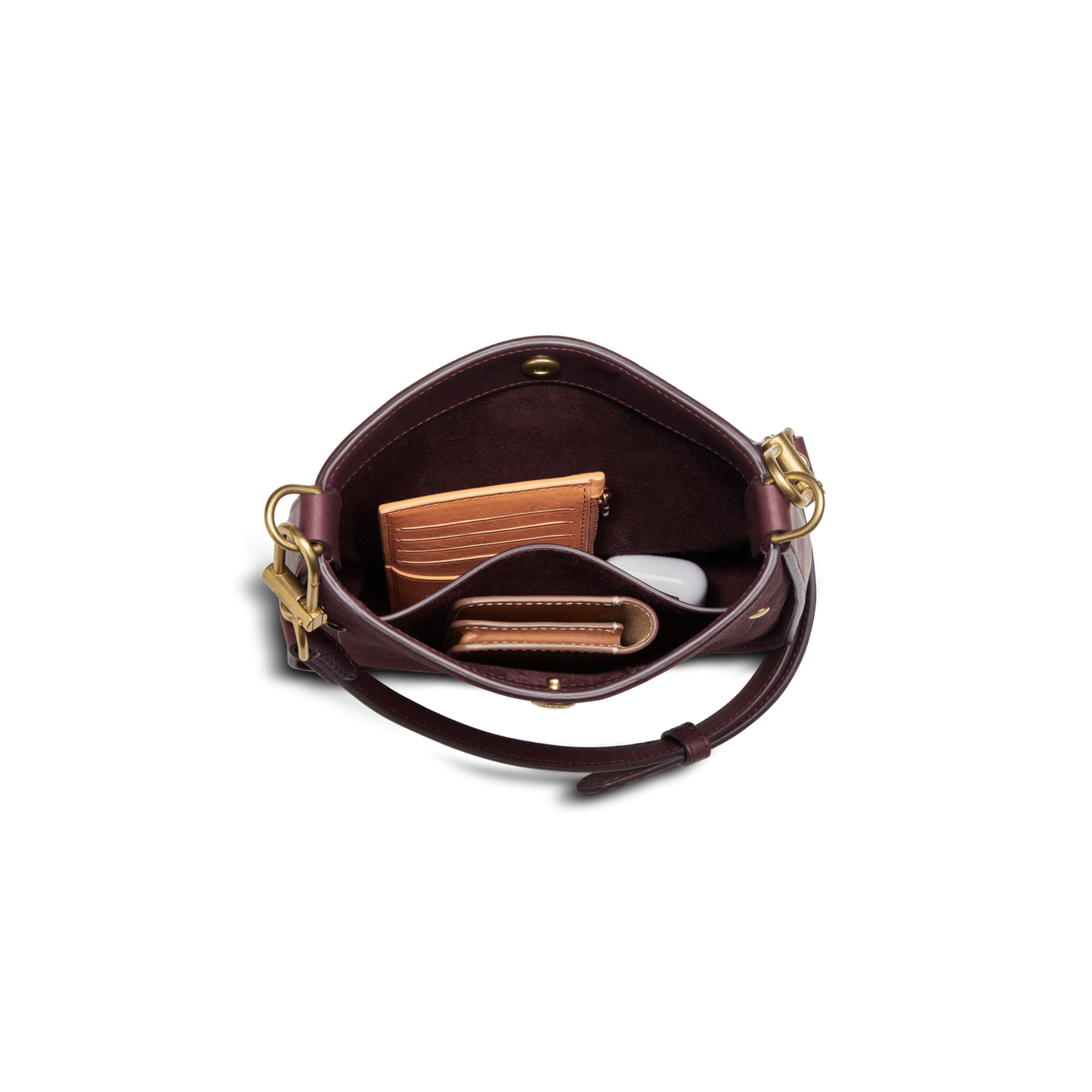 THE MINI POCKET CROSSBODY | Nubuck Leather