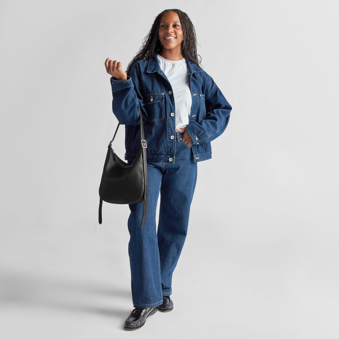 THE MEDIUM BIXBY CROSSBODY | Black