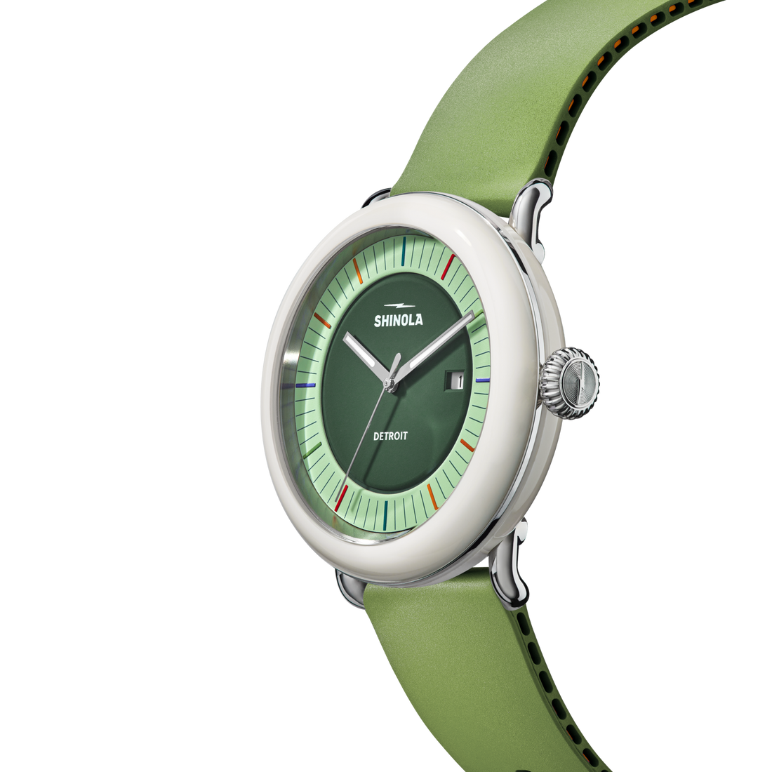 DETROLA WATCH 41MM | Deep Olive