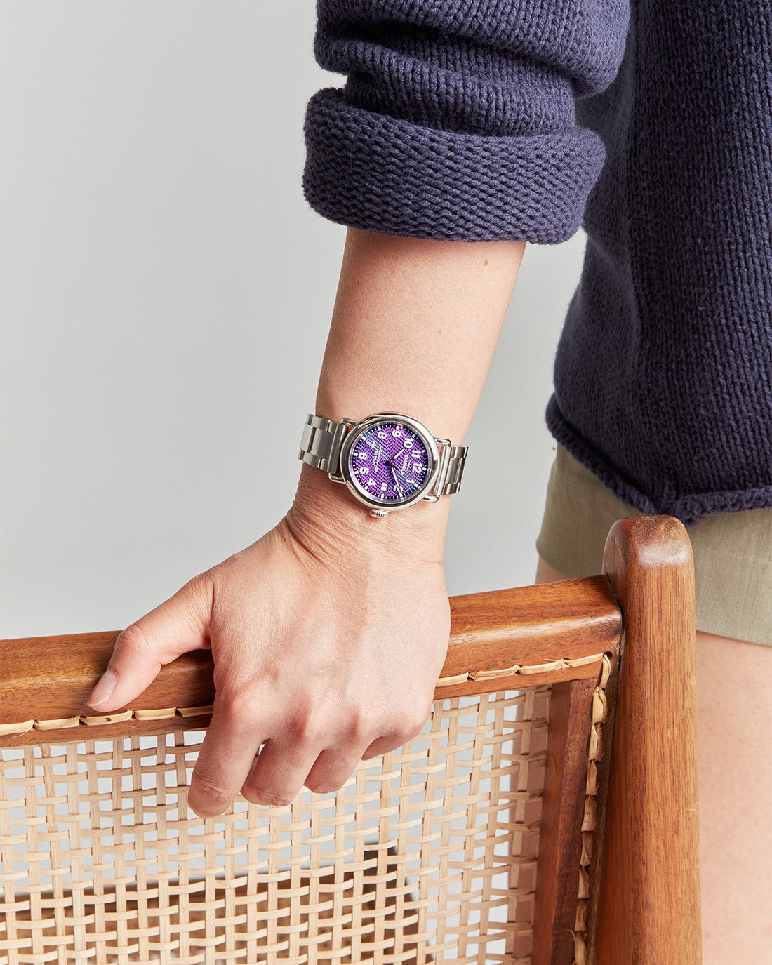 THE RUNWELL 36MM | Silicon Purple
