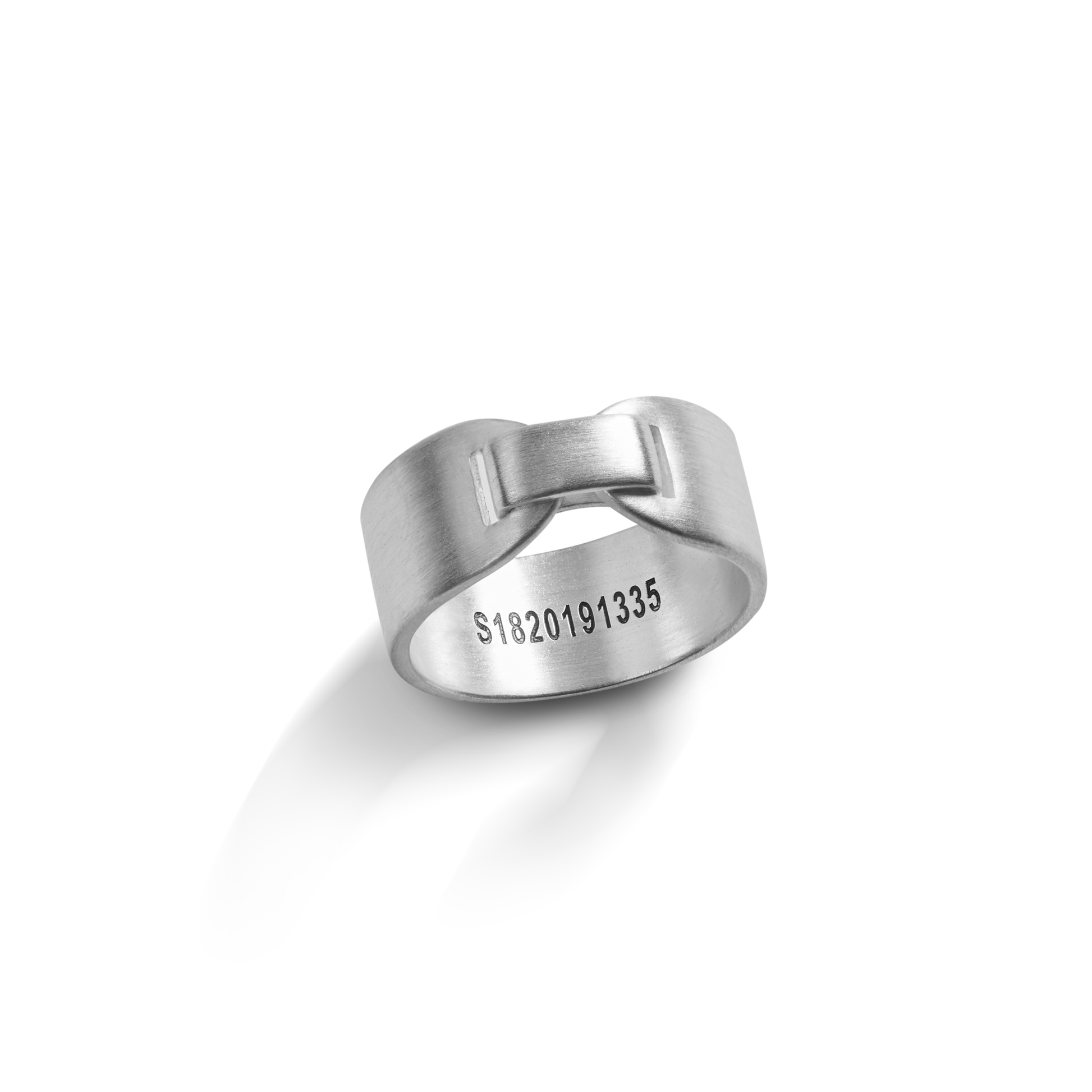 MEN'S TAG RING | Sterling Silver
