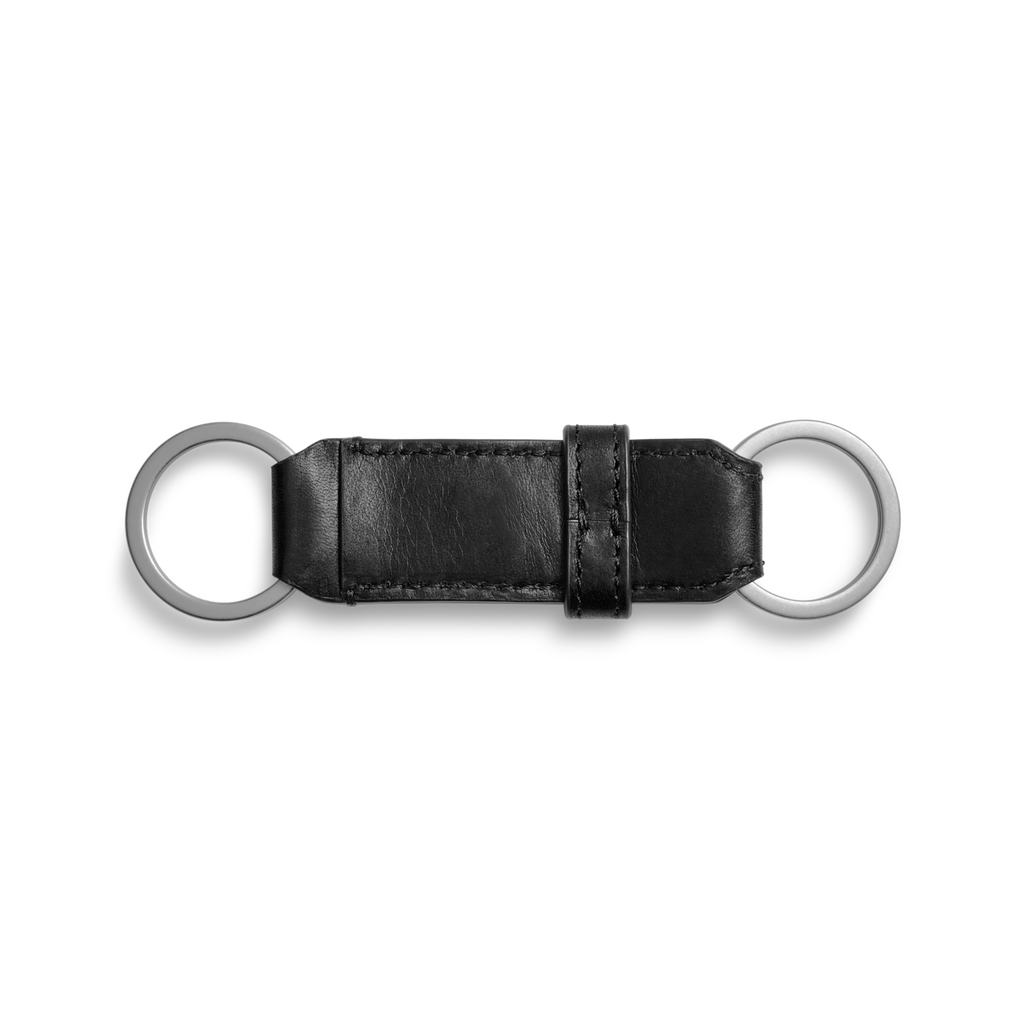 LEATHER VALET KEY FOB | Natural Leather