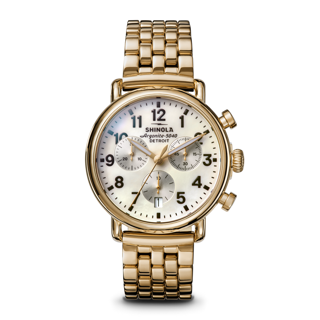THE RUNWELL 37MM | Mother of Pearl