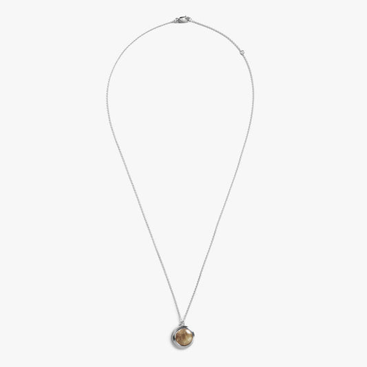HEIRLOOM PETOSKEY PENDANT NECKLACE | Sterling Silver