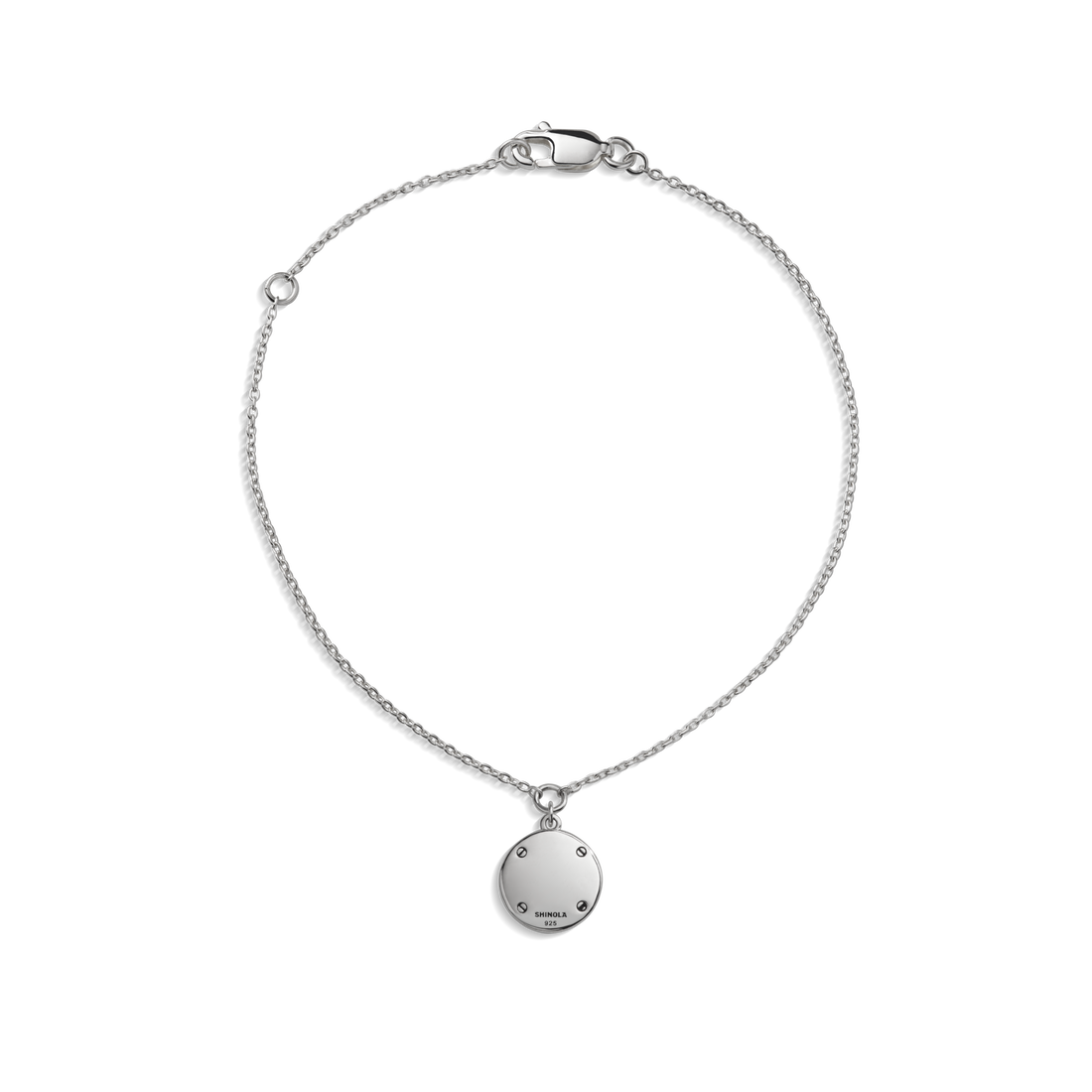HEIRLOOM MOTHER OF PEARL CHARM BRACELET | .925 Sterling Silver