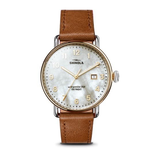 THE CANFIELD 38MM | Mother of Pearl