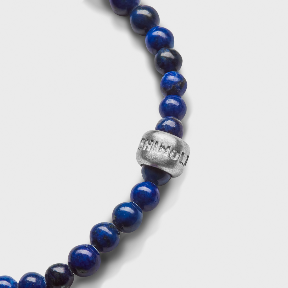 4MM BEADED LAPIS BRACELET | .925 Sterling Silver