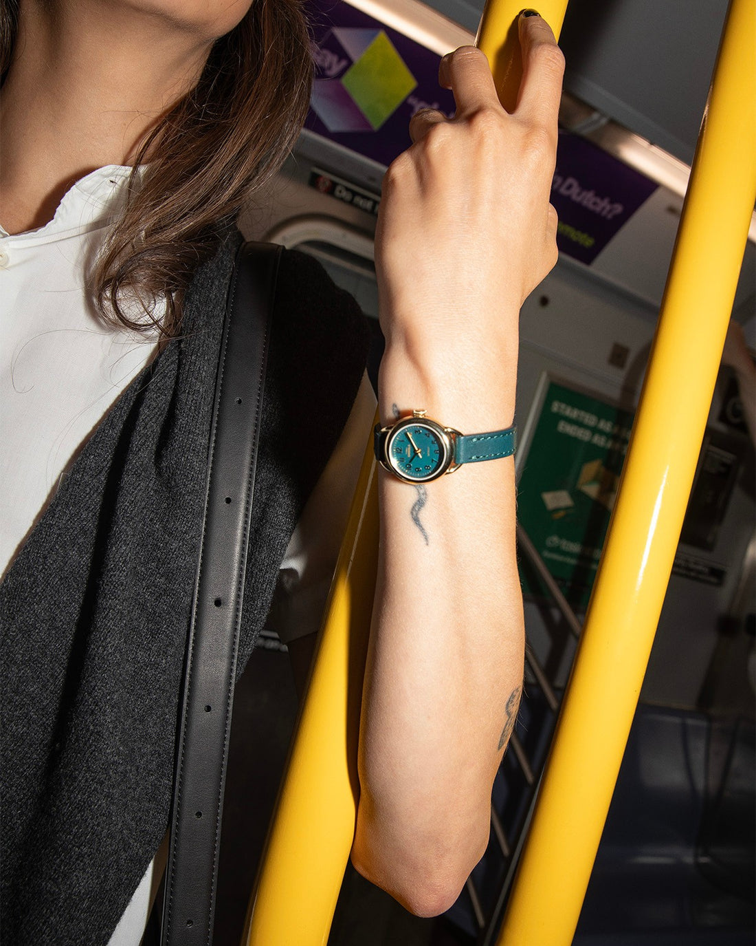 THE SHINOLA RUNABOUT 25MM | Emerald