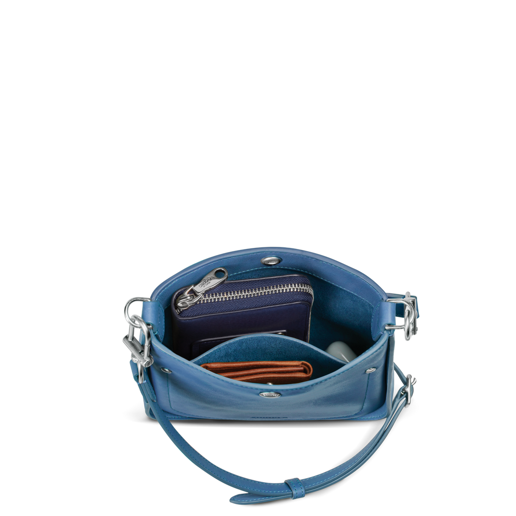 THE MINI POCKET CROSSBODY | Natural Leather