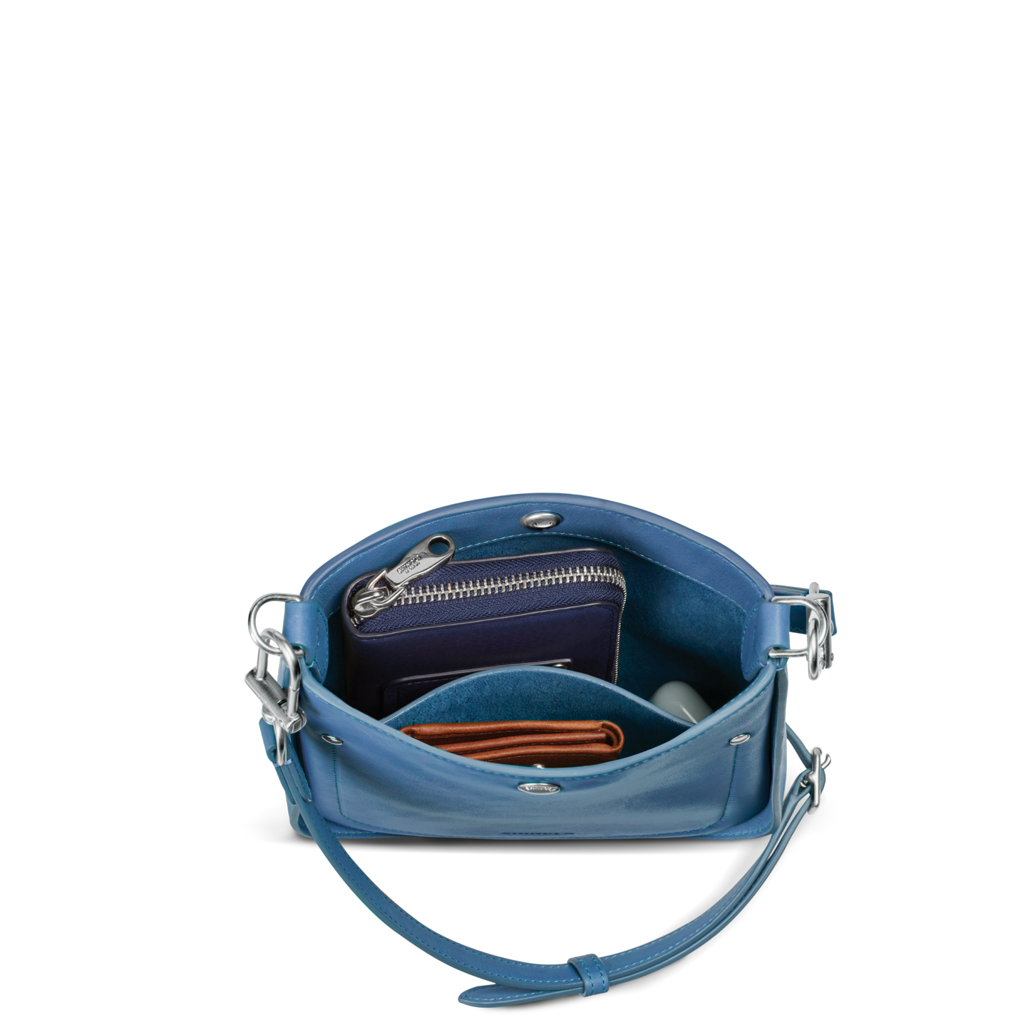 THE MINI POCKET CROSSBODY | Natural Leather