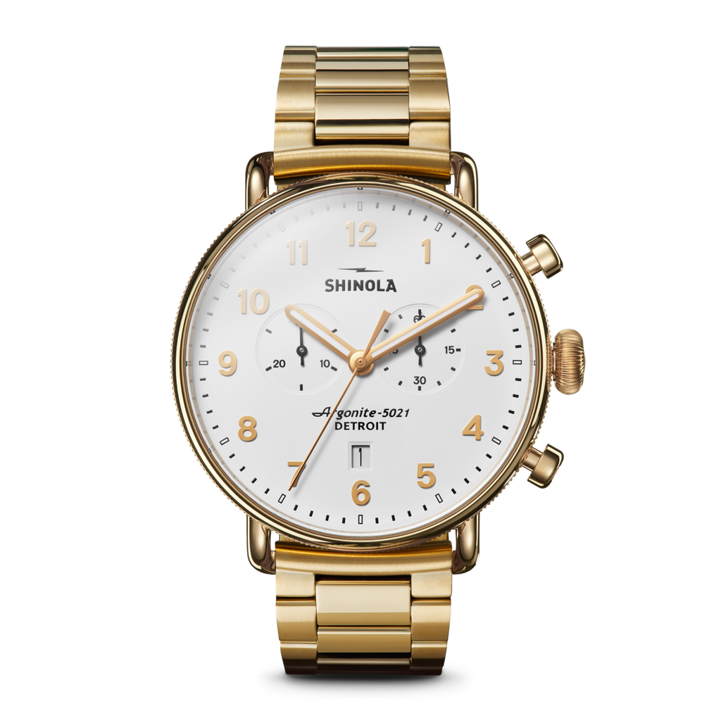 THE CANFIELD CHRONO 43MM | Gold