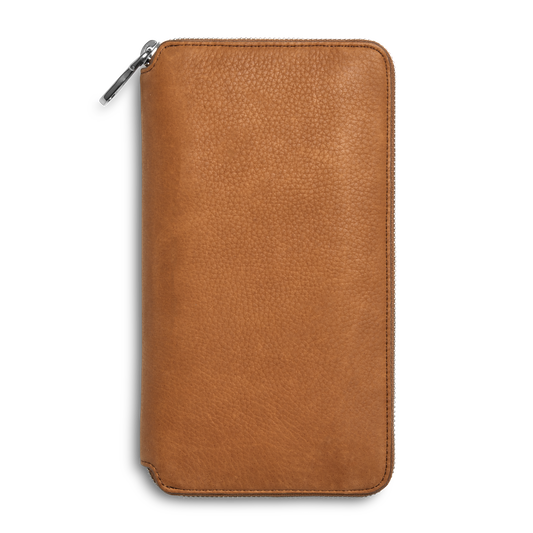 ORGANIZER WALLET | Natural Grain Leather