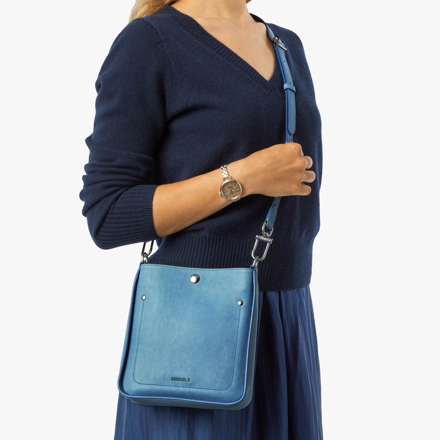 THE MINI POCKET CROSSBODY | Natural Leather