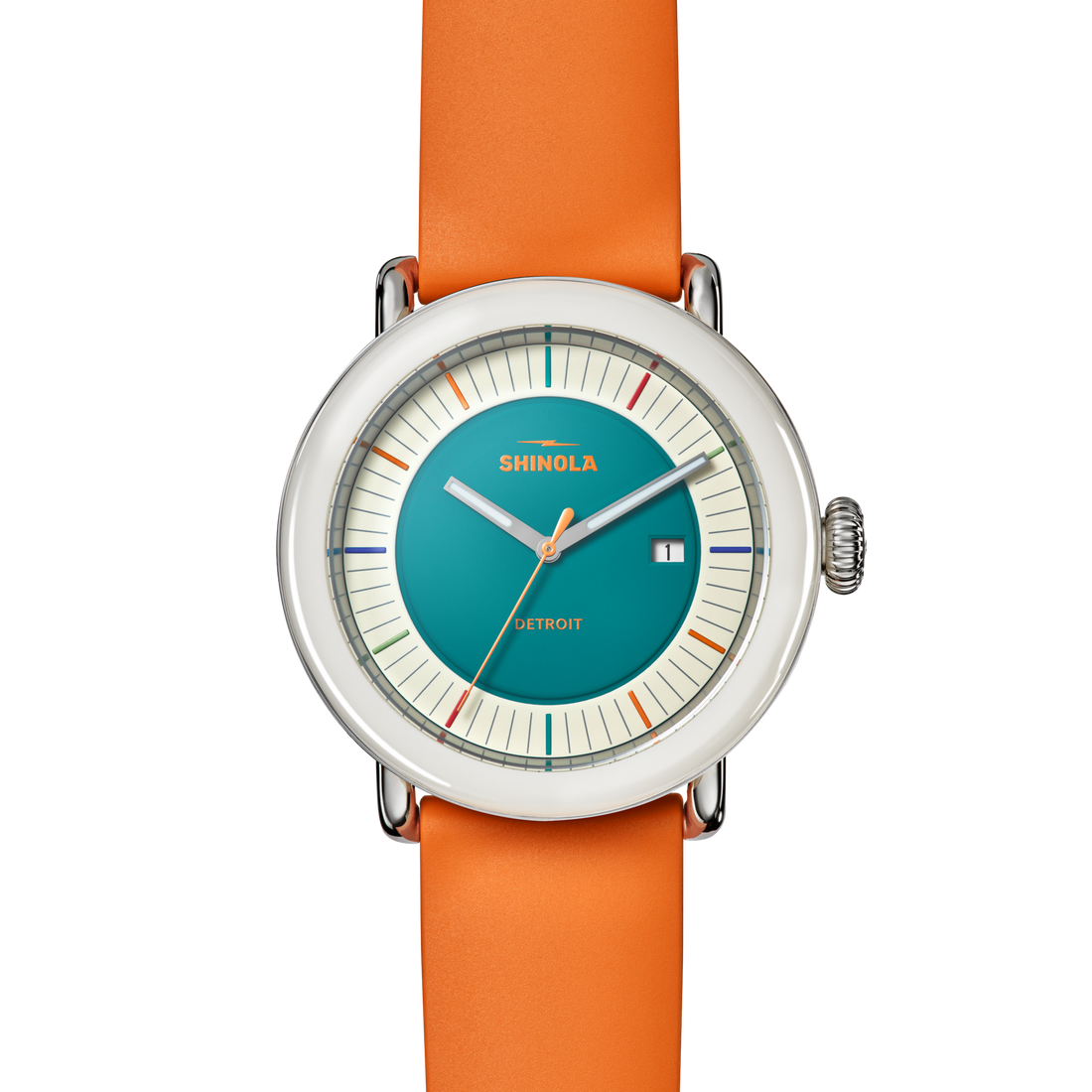 DETROLA WATCH 41MM | Aqua Green