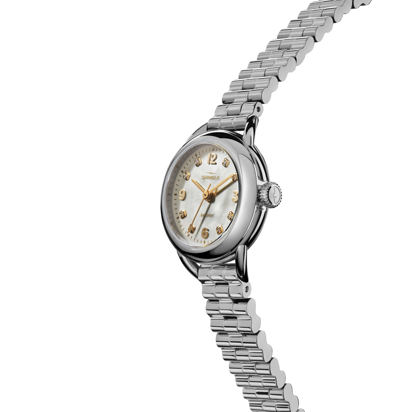 RUNABOUT WATCH 25MM | Diamond & Mother of Pearl