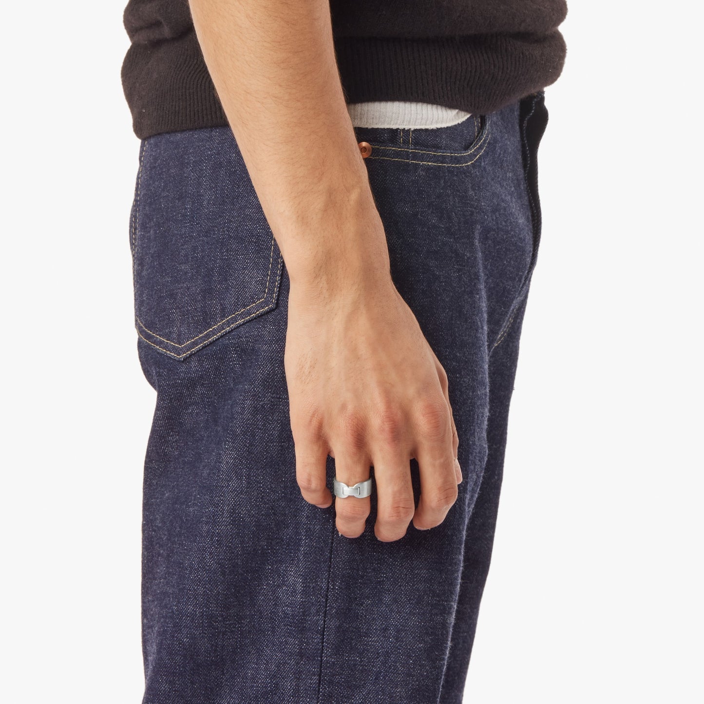 MEN'S TAG RING | Sterling Silver