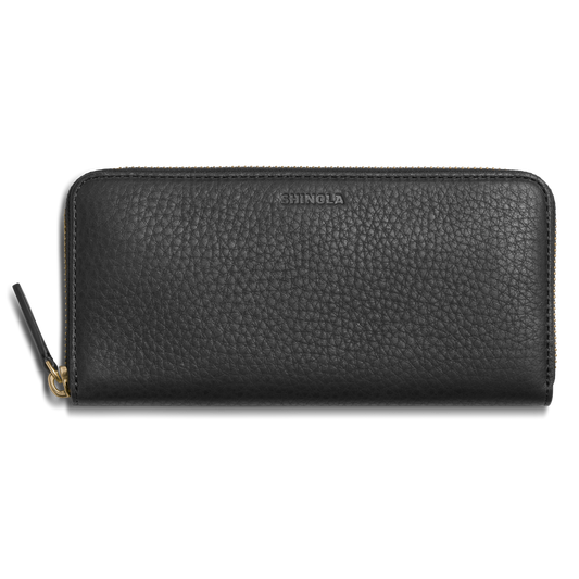 CONTINENTAL ZIP WALLET | Black