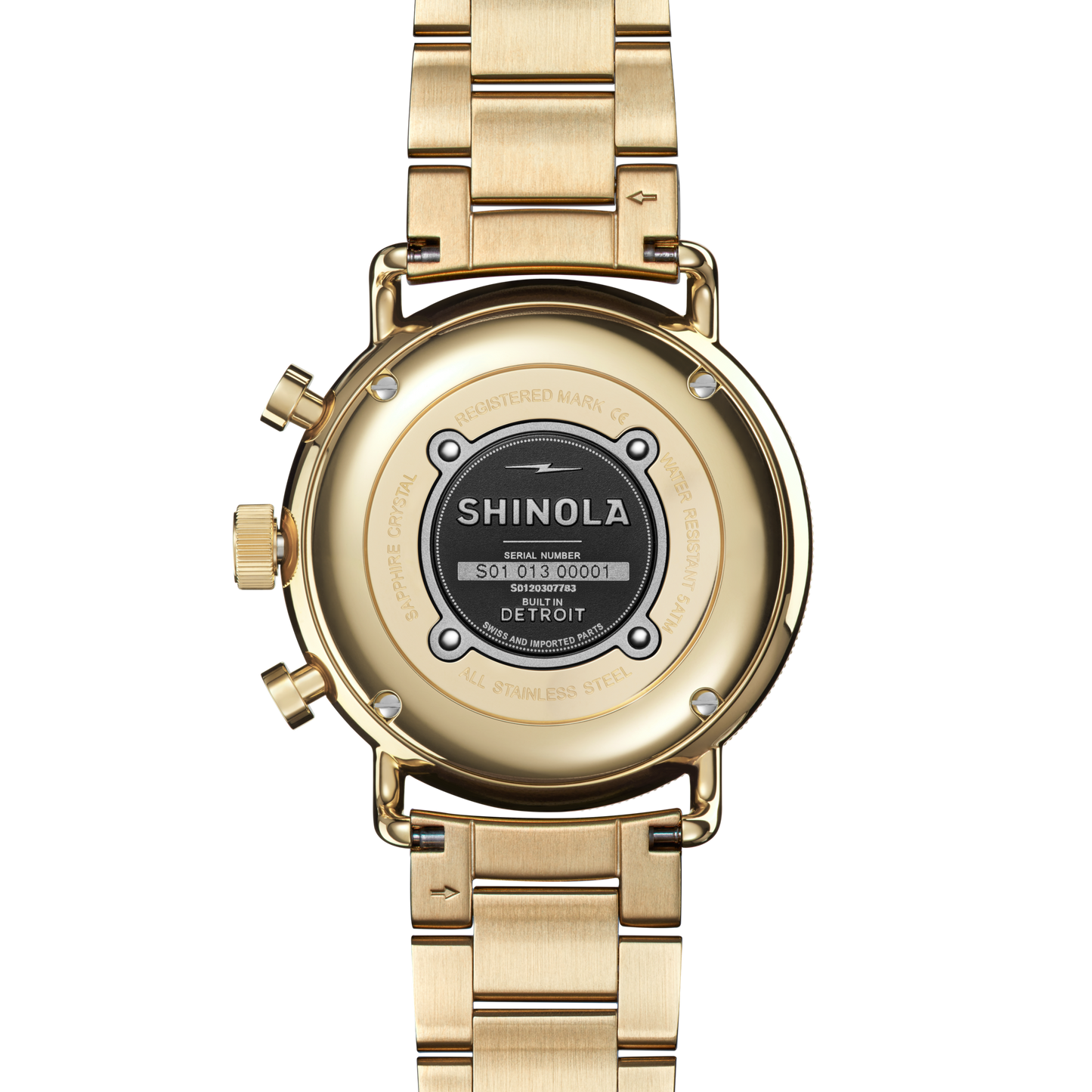 THE CANFIELD SPORT CHRONOGRAPH 40MM | Gold