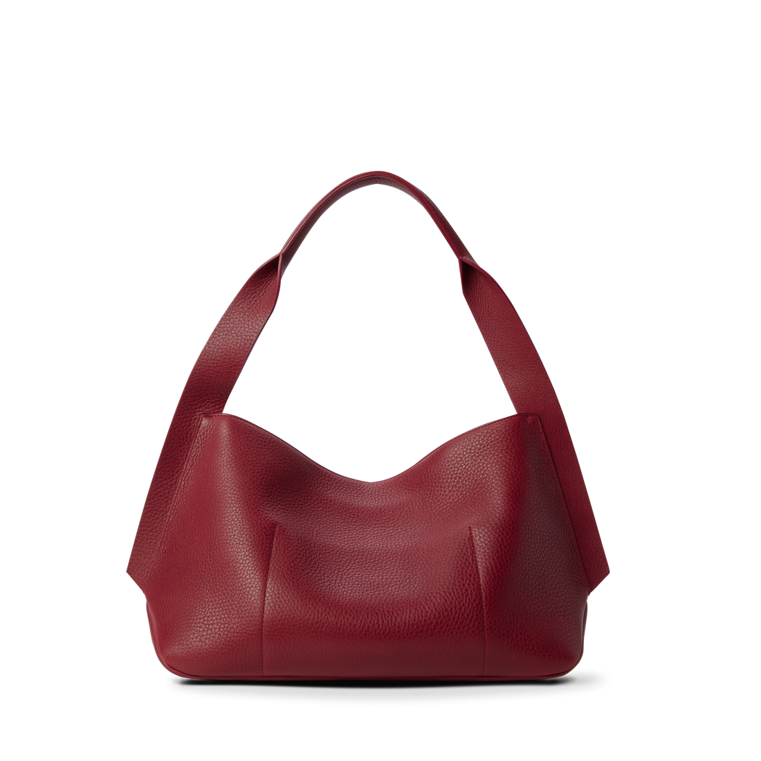 MEDIUM DERBY SHOULDER BAG | Ruby
