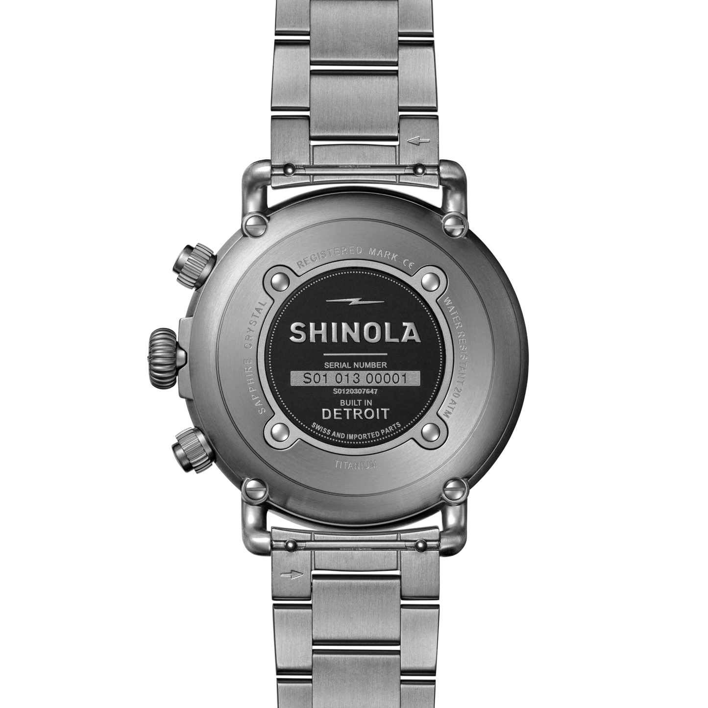 THE RUNWELL CHRONOGRAPH WEST WIND WATCH GIFT SET 42MM | Midnight Blue