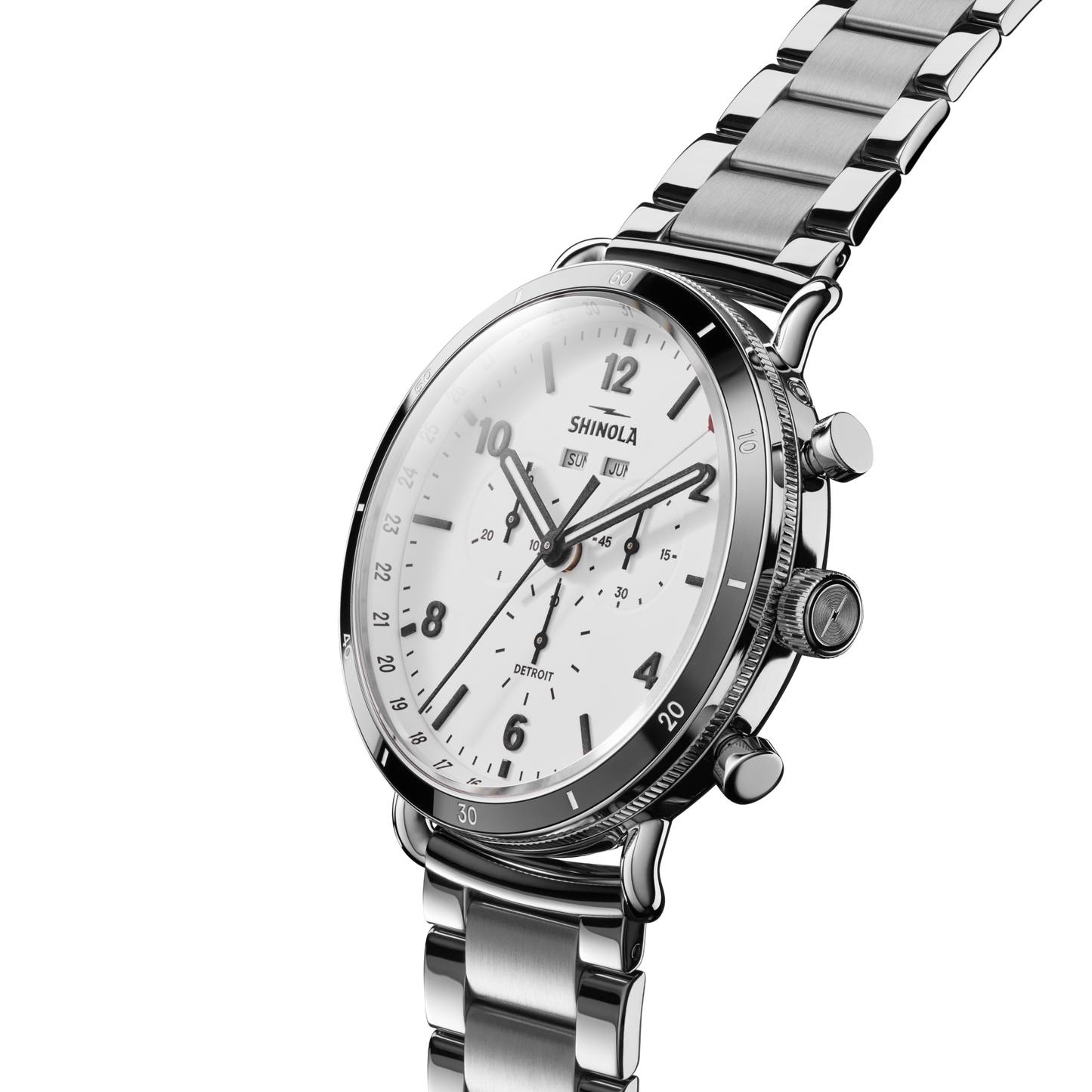 THE CANFIELD SPORT CHRONO 45MM | Silver