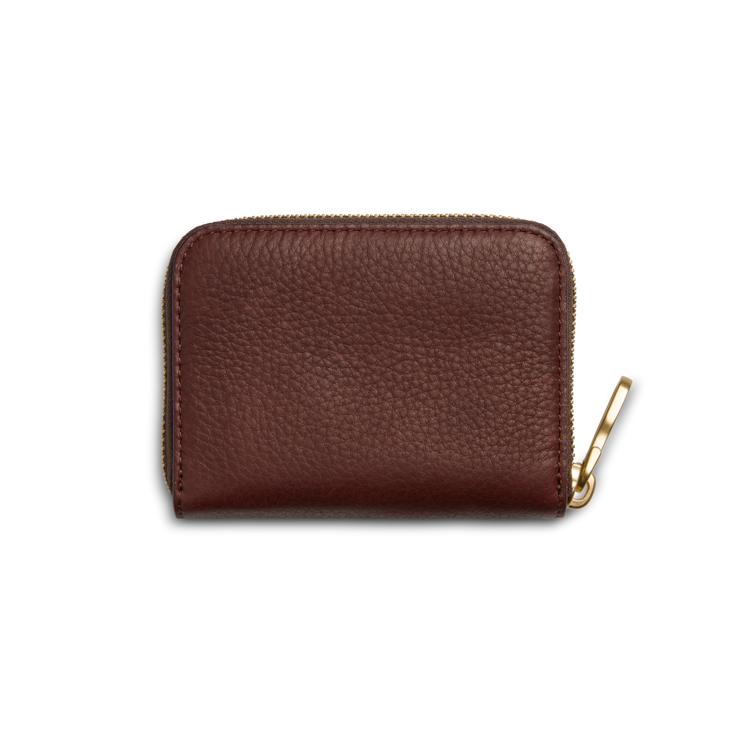 THE POCKET SMALL ZIP AROUND WALLET | Natural Leather