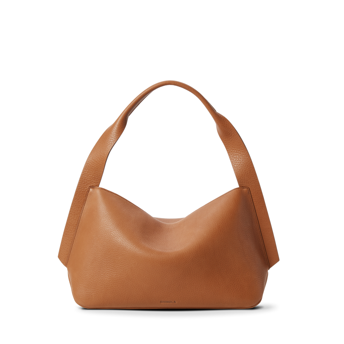 MEDIUM DERBY SHOULDER BAG | Tan