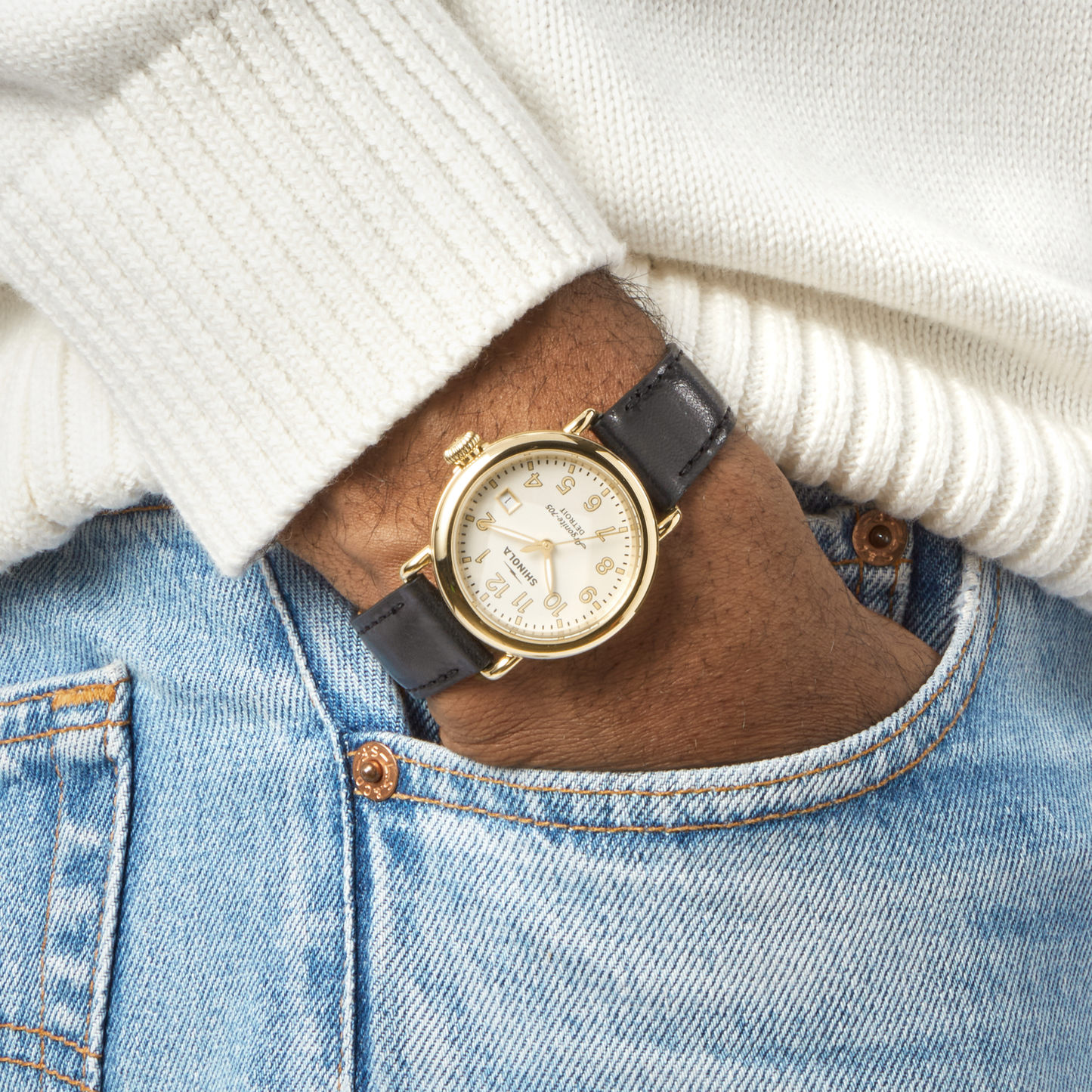 THE RUNWELL 36MM | White
