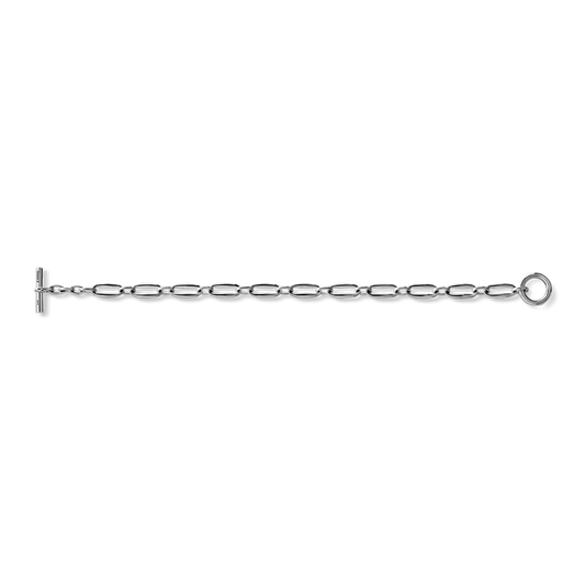 SIGNATURE LINK BRACELET | Sterling Silver