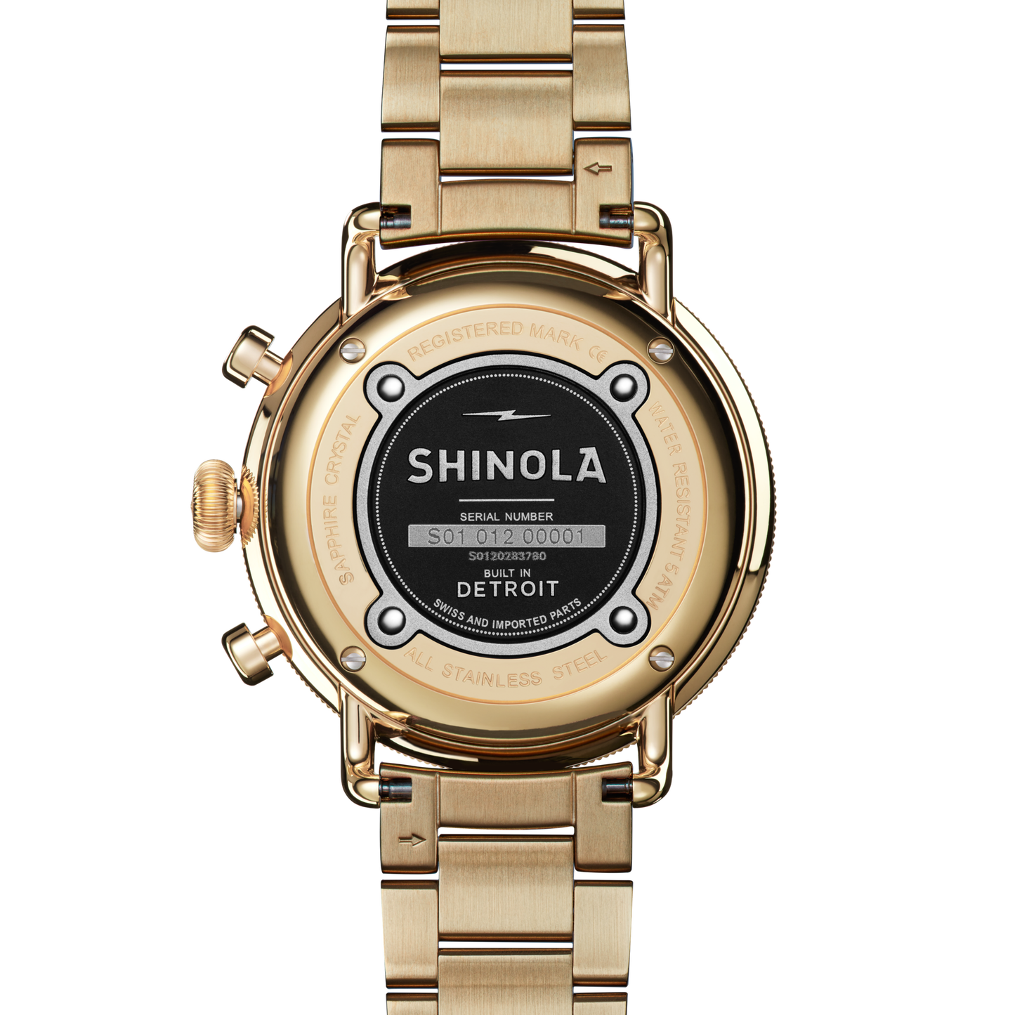 THE CANFIELD CHRONO 43MM | Gold