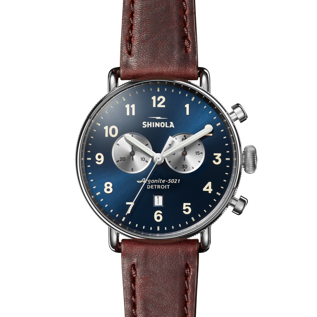 THE CANFIELD CHRONO 43MM | Midnight Blue