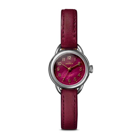 THE SHINOLA RUNABOUT 25MM | Ruby