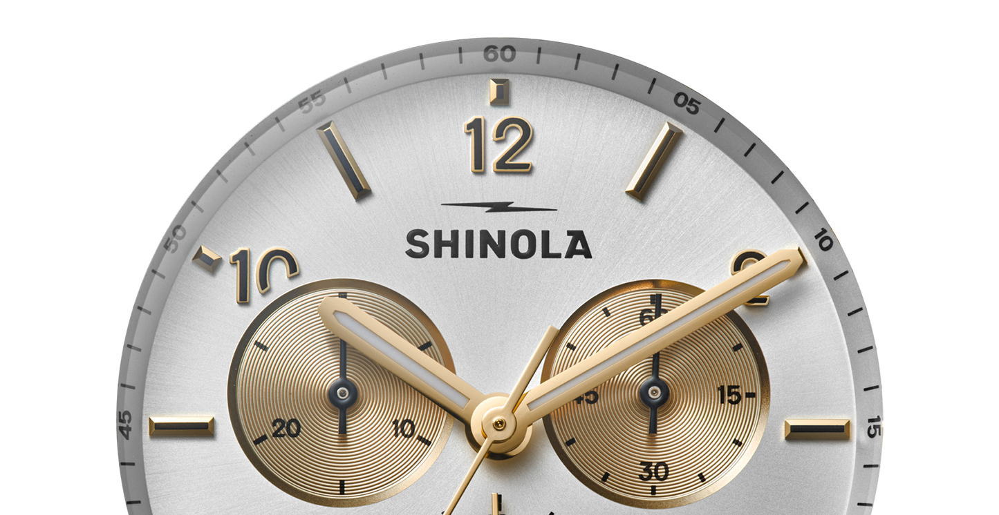 THE CANFIELD SPORT CHRONOGRAPH 40MM | Gold