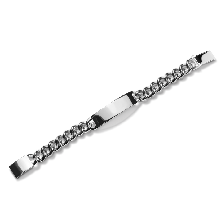 BIKE LOCK ID BRACELET | Sterling Silver