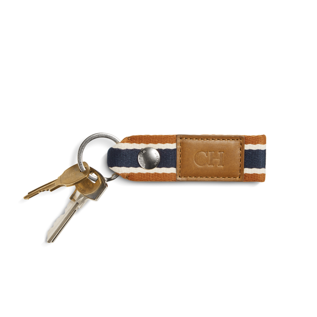 WEBBING KEYCHAIN | Natural Leather