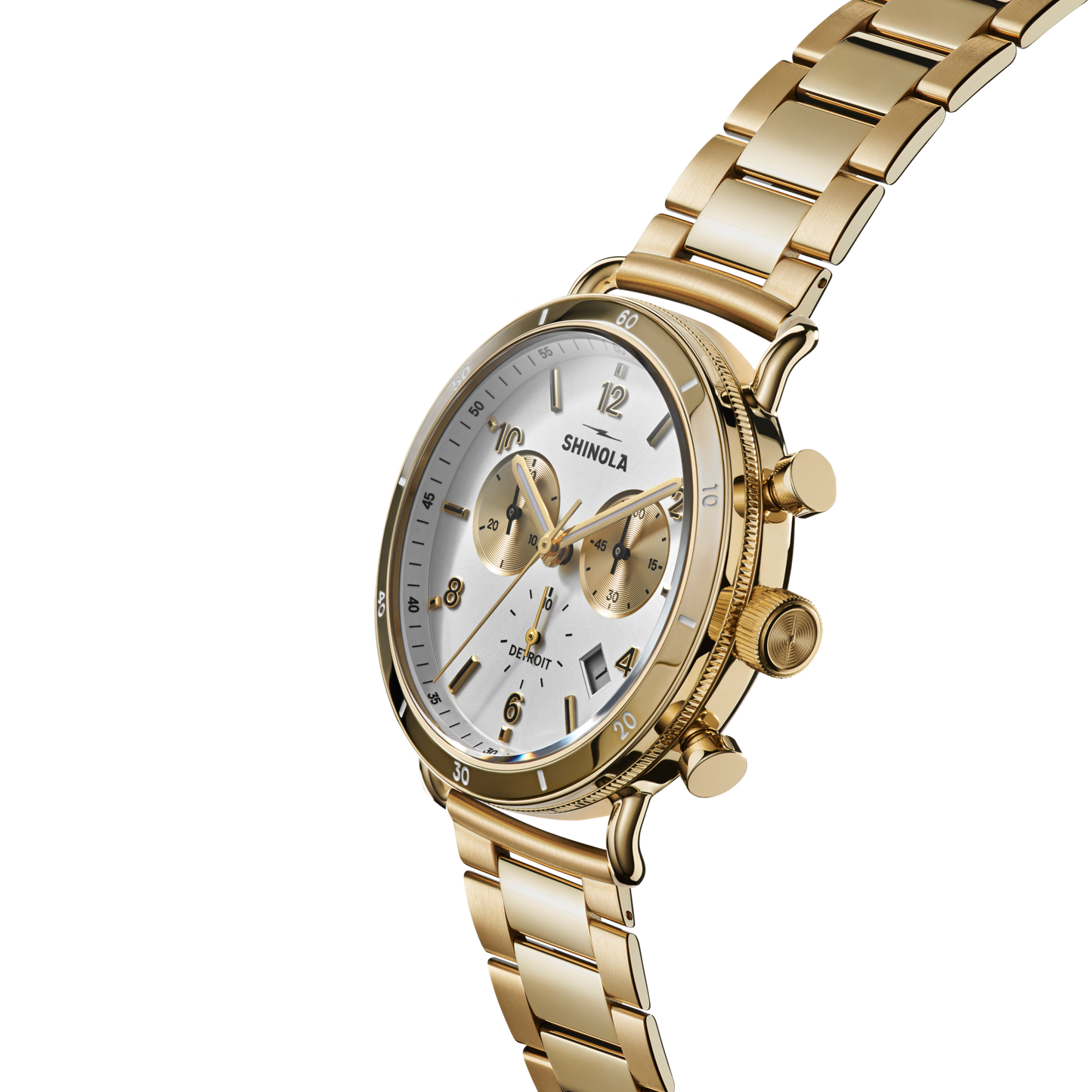 THE CANFIELD SPORT CHRONOGRAPH 40MM | Gold