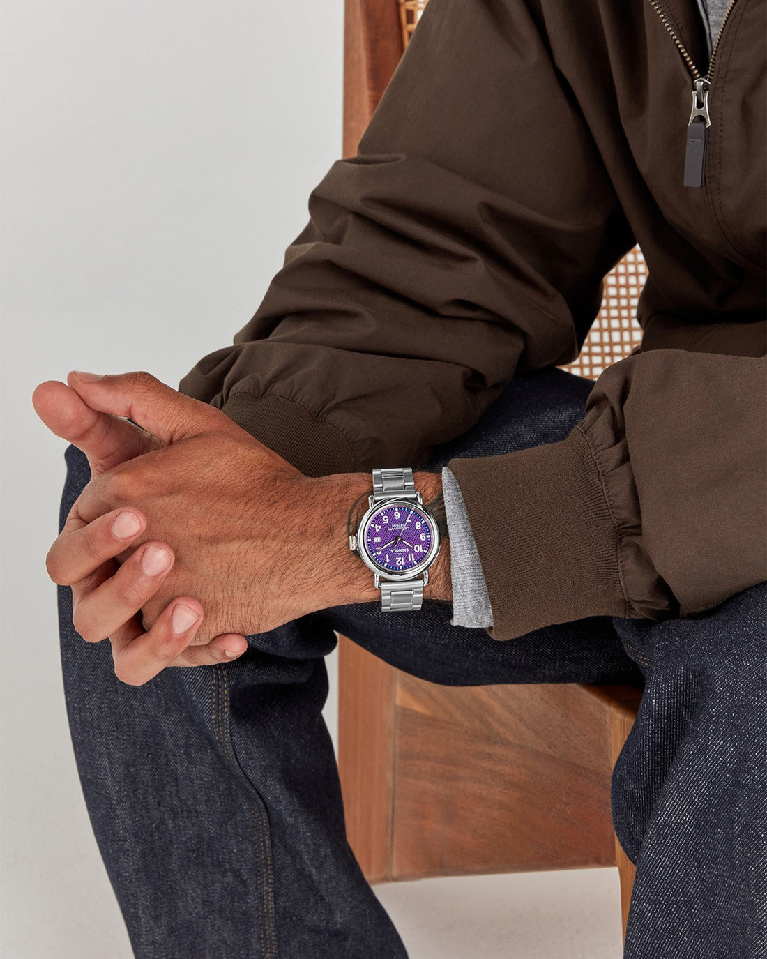 THE RUNWELL 36MM | Silicon Purple
