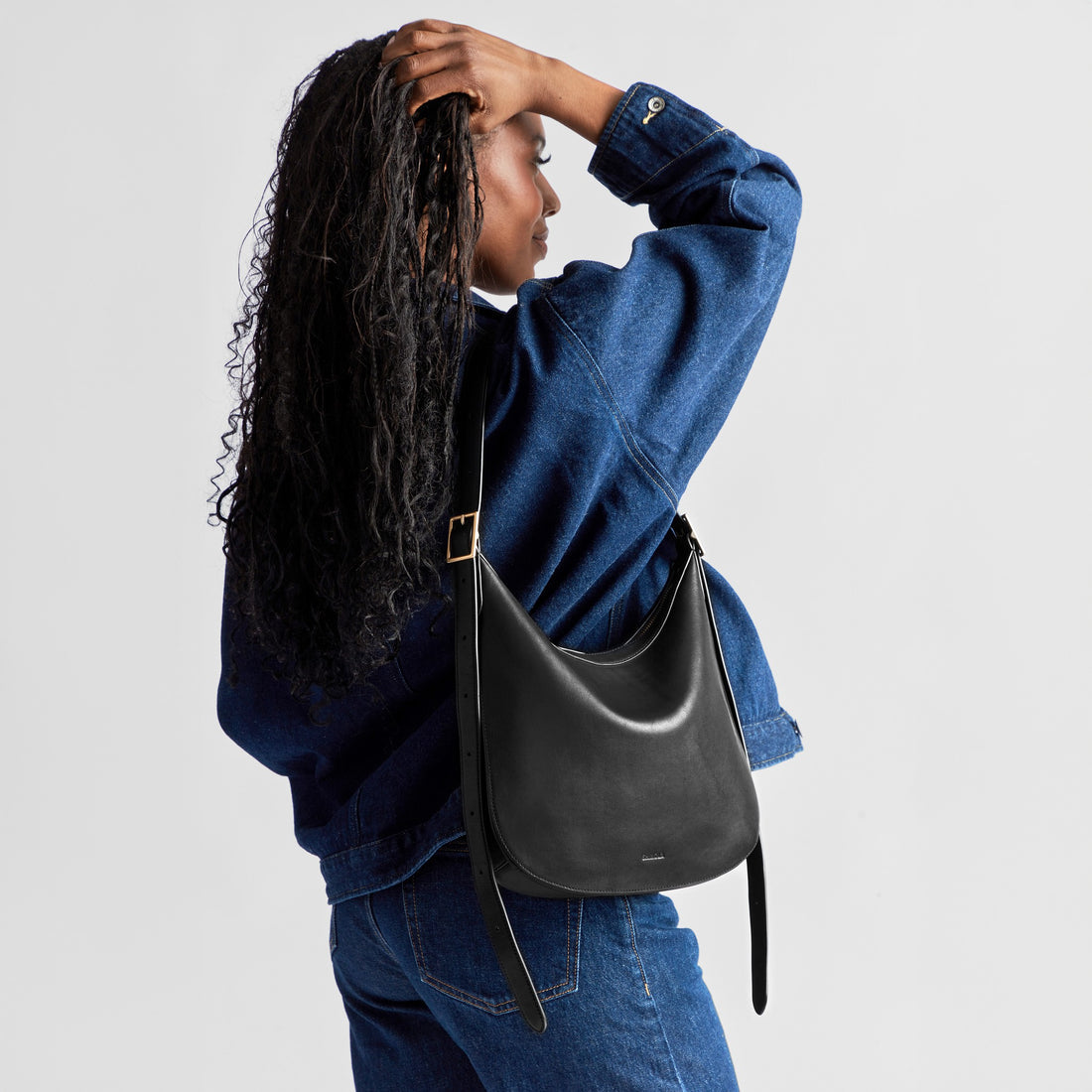 THE MEDIUM BIXBY CROSSBODY | Black