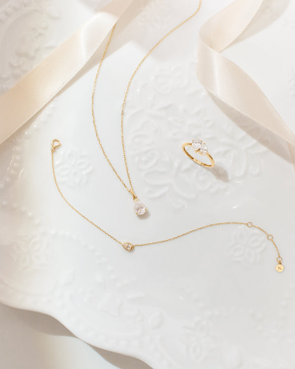 ORIANA | Lab Grown Diamond Bow Bracelet