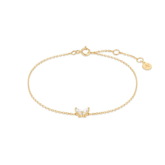 FIORELLA | Marquise Lab Grown Diamond Butterfly Bracelet