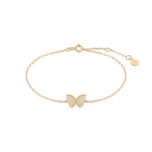 LILURA | Lab Grown Diamond Butterfly Bracelet
