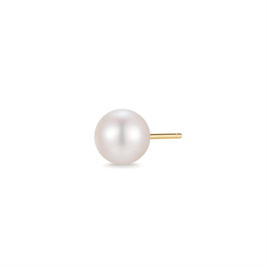 LUNARA | 7.5-8MM Pearl Single Stud Earring