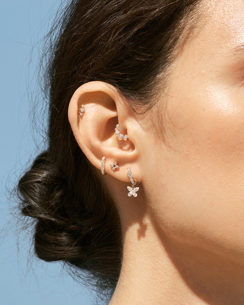 BAYLEE | Butterfly Lab Grown Diamond Earring Charm