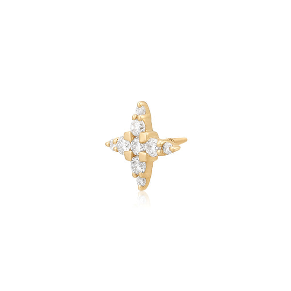 ODESSA | Lab Grown Diamond 4-Point Star Threaded with Flatback